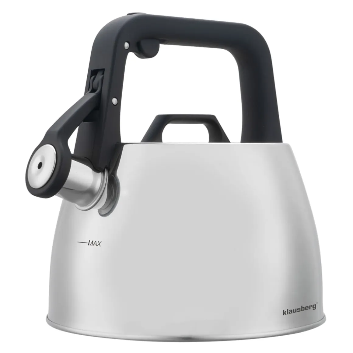 CZAJNIK STALOWY Z GWIZDKIEM 2,5L KLAUSBERG KB-7914
