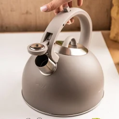 CZAJNIK STALOWY Z GWIZDKIEM 2,5L KLAUSBERG KB-7912