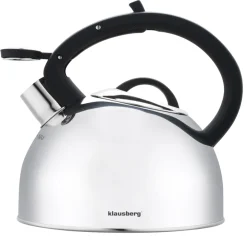CZAJNIK STALOWY Z GWIZDKIEM 2,5L KLAUSBERG KB-7910