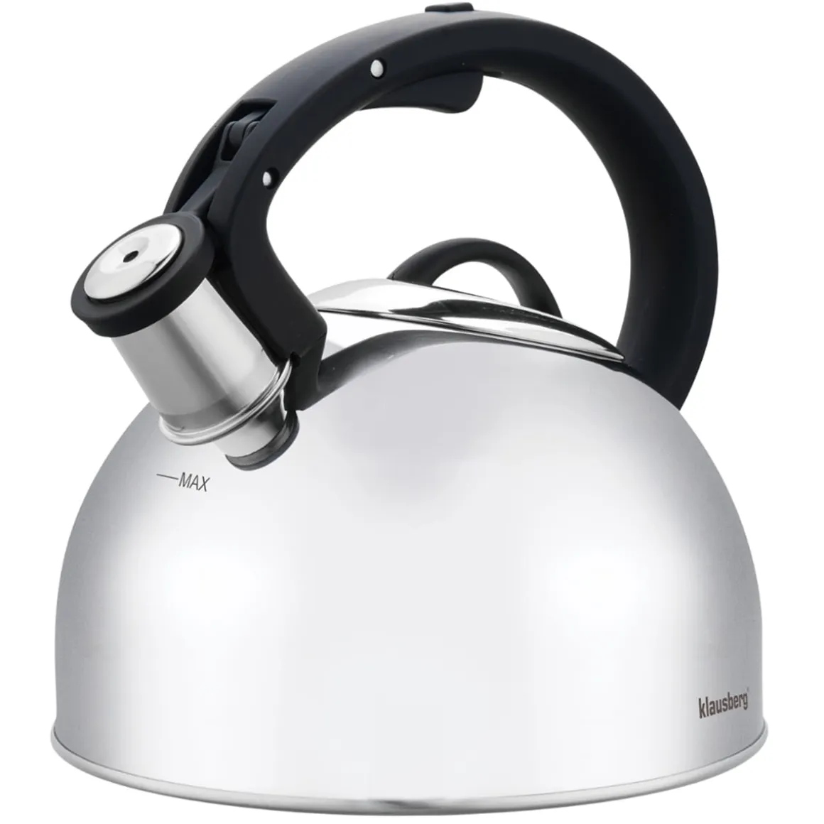 CZAJNIK STALOWY Z GWIZDKIEM 2,5L KLAUSBERG KB-7910