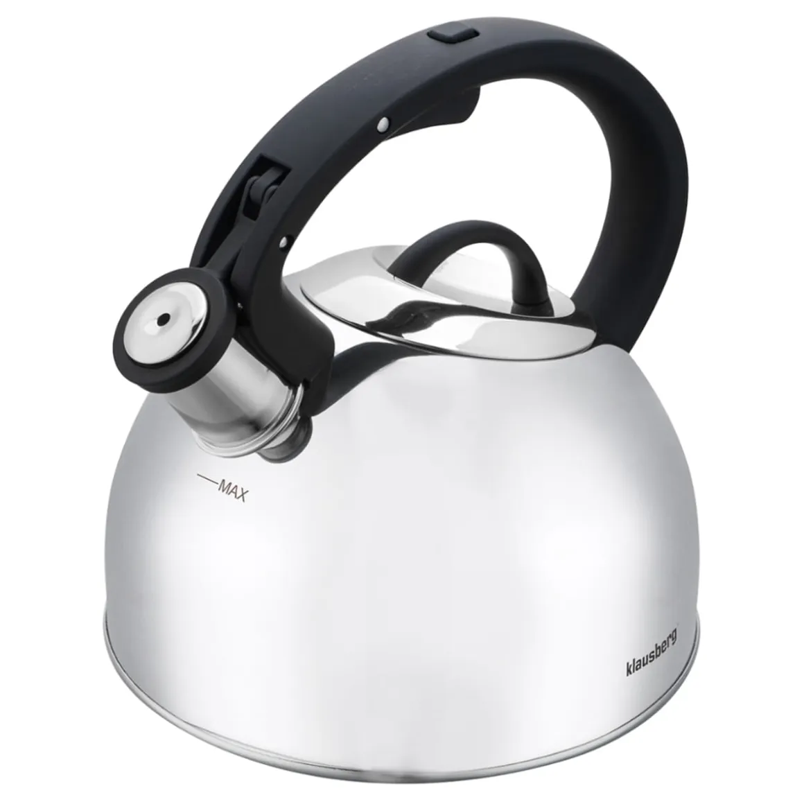 CZAJNIK STALOWY Z GWIZDKIEM 2,5L KLAUSBERG KB-7910