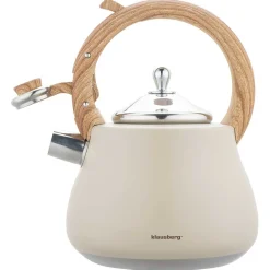 CZAJNIK STALOWY Z GWIZDKIEM 2,8L KLAUSBERG KB-7919