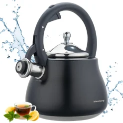 CZAJNIK STALOWY Z GWIZDKIEM 2,8L KLAUSBERG KB-7918