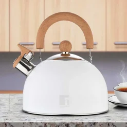 CZAJNIK STALOWY Z GWIZDKIEM 2,7L BERGNER BG-37304 NATURALLY