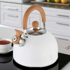 CZAJNIK STALOWY Z GWIZDKIEM 2,7L BERGNER BG-37304 NATURALLY