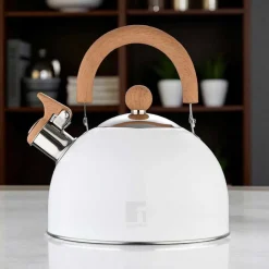 CZAJNIK STALOWY Z GWIZDKIEM 2,7L BERGNER BG-37304 NATURALLY