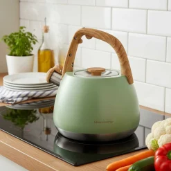 CZAJNIK STALOWY Z GWIZDKIEM 2,5L KLAUSBERG KB-9039