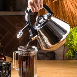 CZAJNIK STALOWY Z GWIZDKIEM 2,5L KLAUSBERG KB-7947