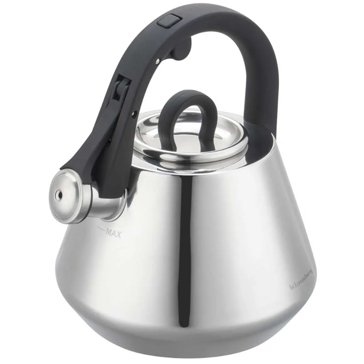 CZAJNIK STALOWY Z GWIZDKIEM 2,5L KLAUSBERG KB-7947