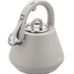 CZAJNIK STALOWY Z GWIZDKIEM 2,5L KLAUSBERG KB-7949 SZARY