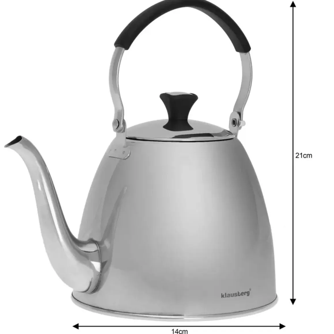 CZAJNIK ZAPARZACZ Z SITKIEM KLAUSBERG 1.1L KB-7456