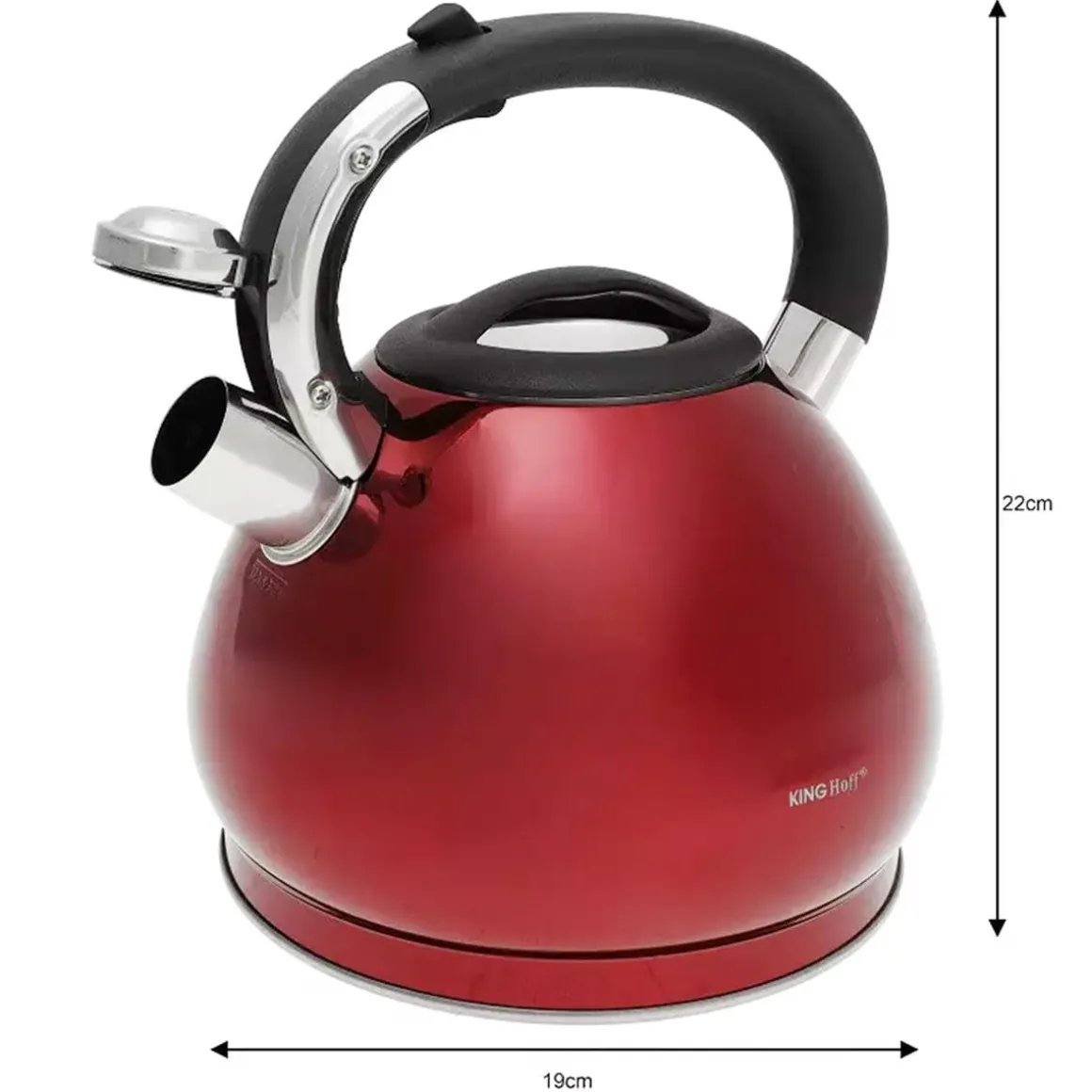 Czajnik z gwizdkiem Kinghoff 3,4L KH-1212