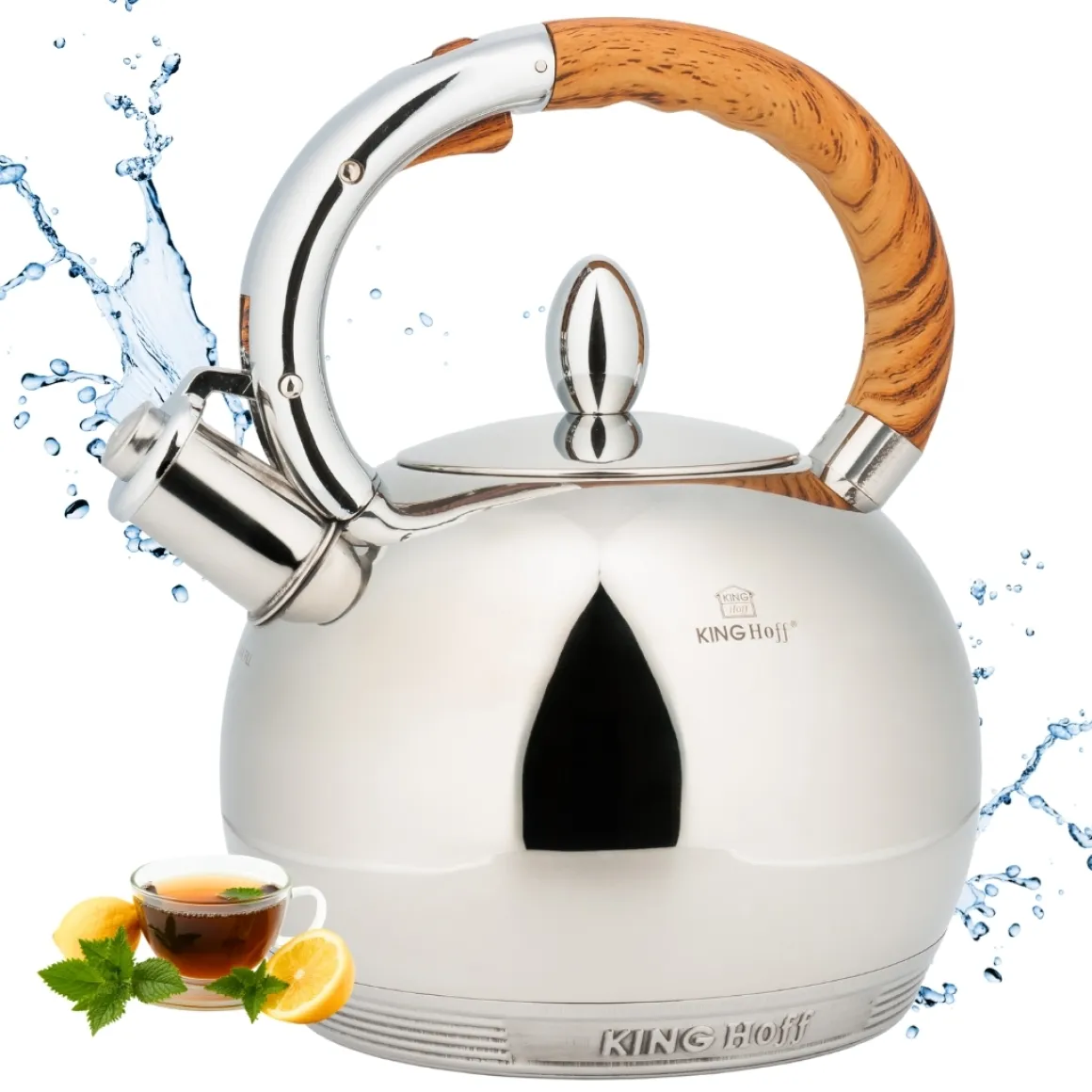 Czajnik z gwizdkiem Kinghoff 3L KH-3778