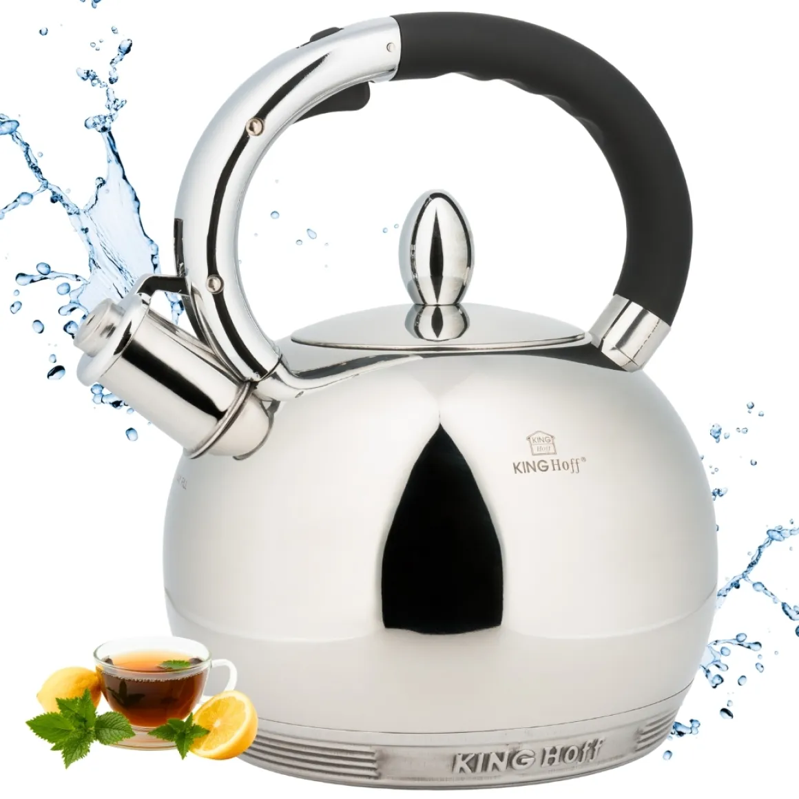 Czajnik z gwizdkiem Kinghoff 3L KH-3777
