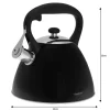 CZAJNIK Z GWIZDKIEM KLAUSBERG 3L KB-7208