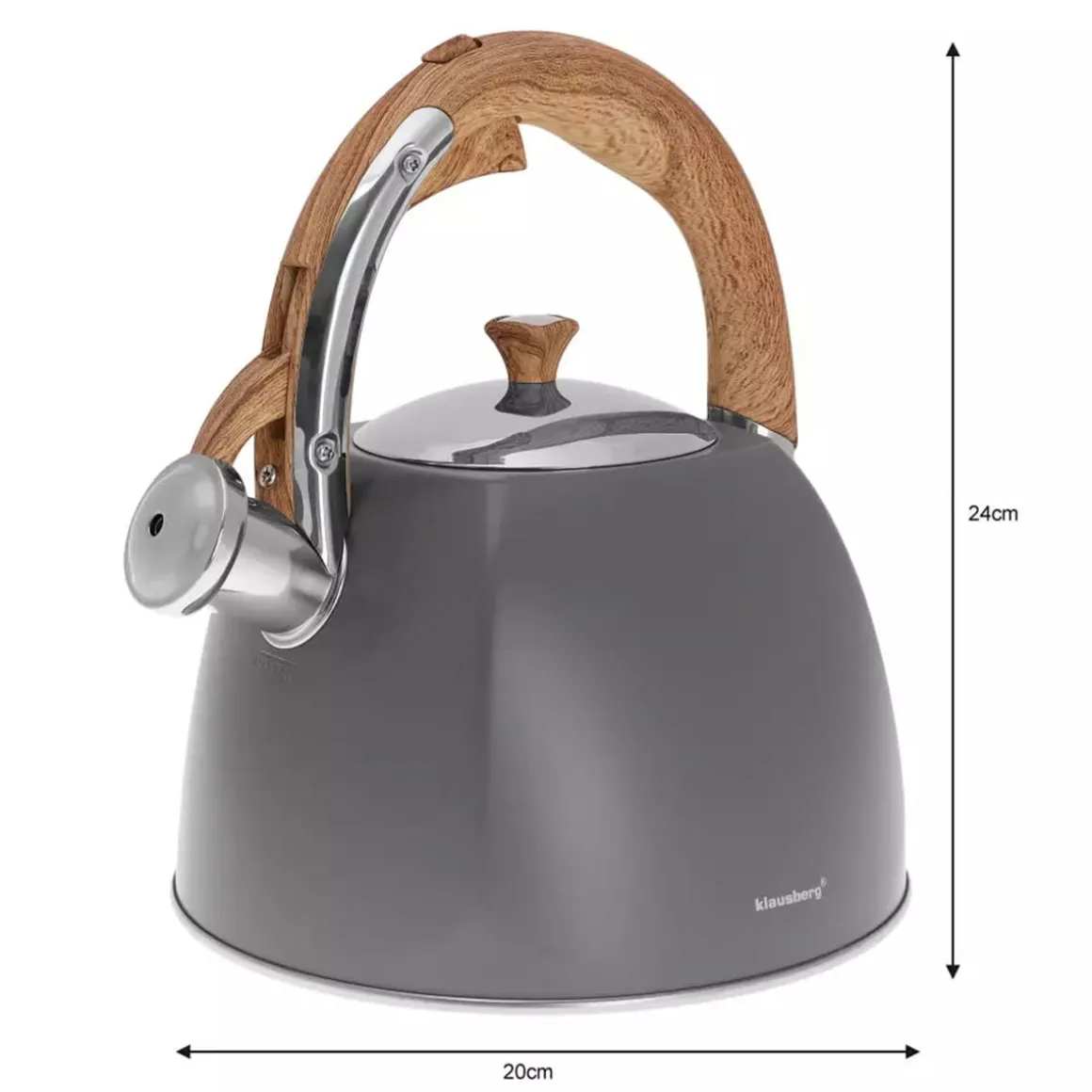 CZAJNIK Z GWIZDKIEM KLAUSBERG 3L KB-7501