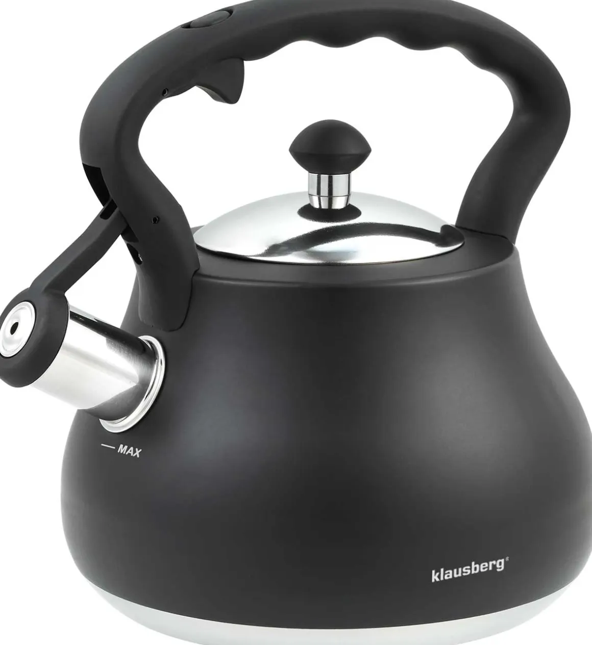 CZAJNIK Z GWIZDKIEM KLAUSBERG 2,7L KB-7446