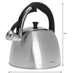CZAJNIK Z GWIZDKIEM KLAUSBERG 2,2L KB-7409