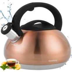 CZAJNIK Z GWIZDKIEM KLAUSBERG 2,7L KB-7385