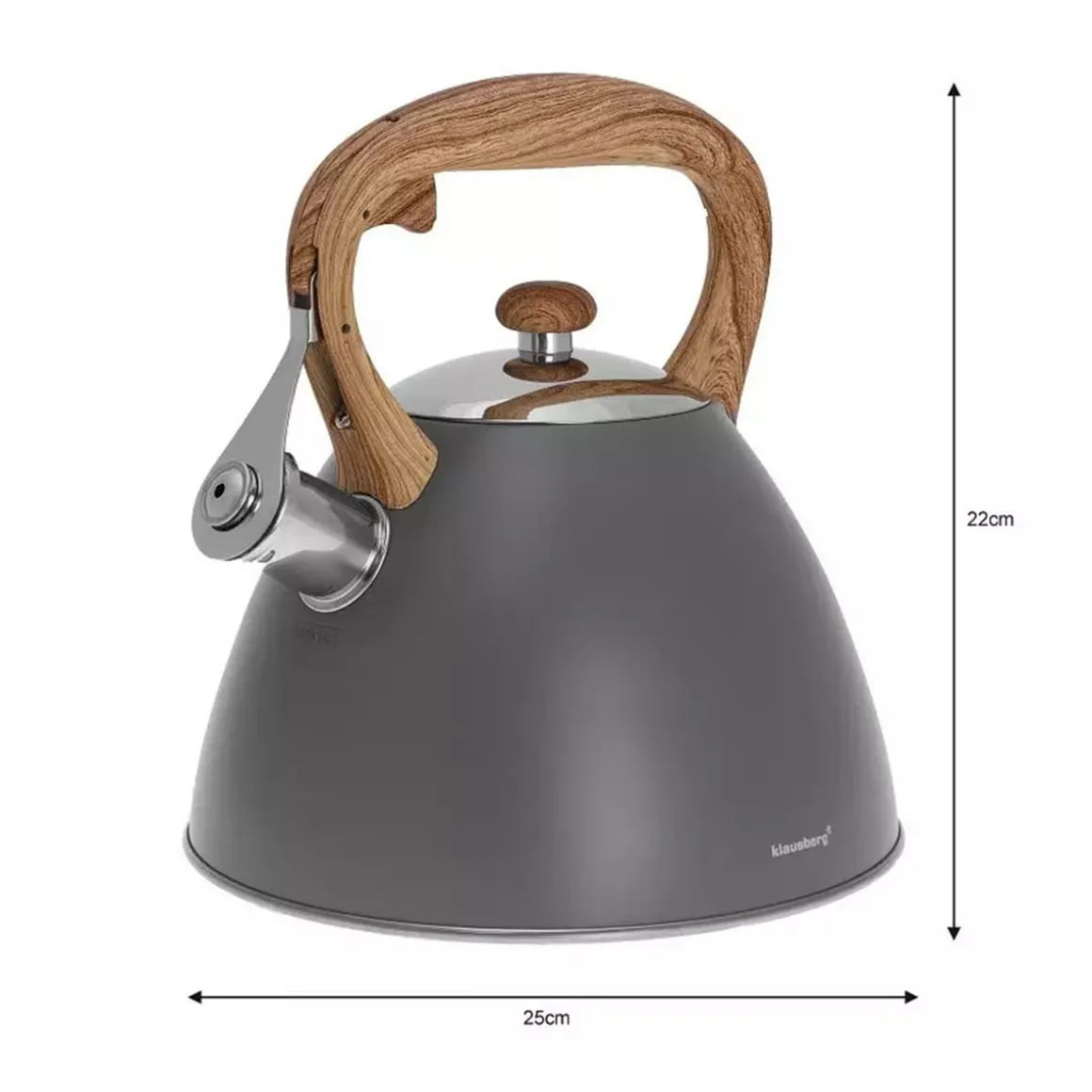 CZAJNIK Z GWIZDKIEM KLAUSBERG 3L KB-7297