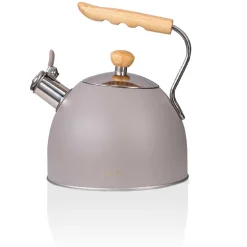 Czajnik z gwizdkiem 2,5l Husla grey