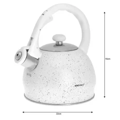 CZAJNIK Z GWIZDKIEM 2L KINGHOFF KH-1404 MARBLE