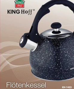 CZAJNIK Z GWIZDKIEM 2L KINGHOFF KH-1403 MARBLE