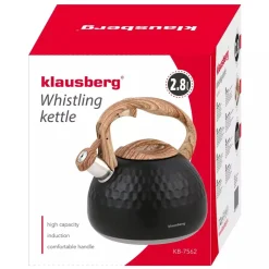 CZAJNIK Z GWIZDKIEM 2,8L KLAUSBERG KB-7562
