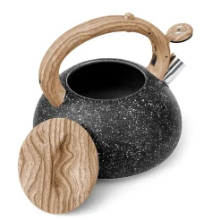 CZAJNIK Z GWIZDKIEM 2,7L KLAUSBERG KB-7282 GRANIT WOOD
