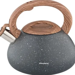 CZAJNIK Z GWIZDKIEM 2,7L KLAUSBERG KB-7250 GRANIT WOOD