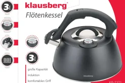 CZAJNIK Z TERMOMETREM KLAUSBERG 3L KB-7371