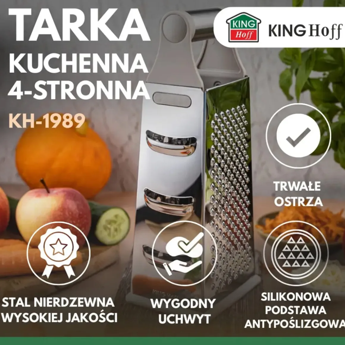 CZTEROSTRONNA TARKA KUCHENNA KINGHOFF KH-1989