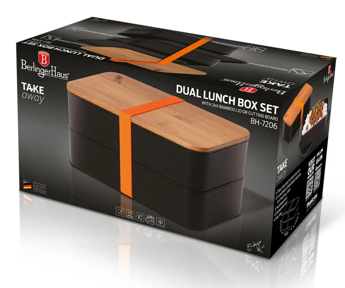 DWUKOMOROWY LUNCH BOX BERLINGER HAUS BH-7206