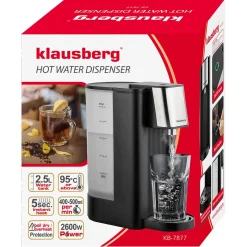 DYSPENSER DOZOWNIK GORĄCEJ WODY 2,5L KLAUSBERG KB-7877