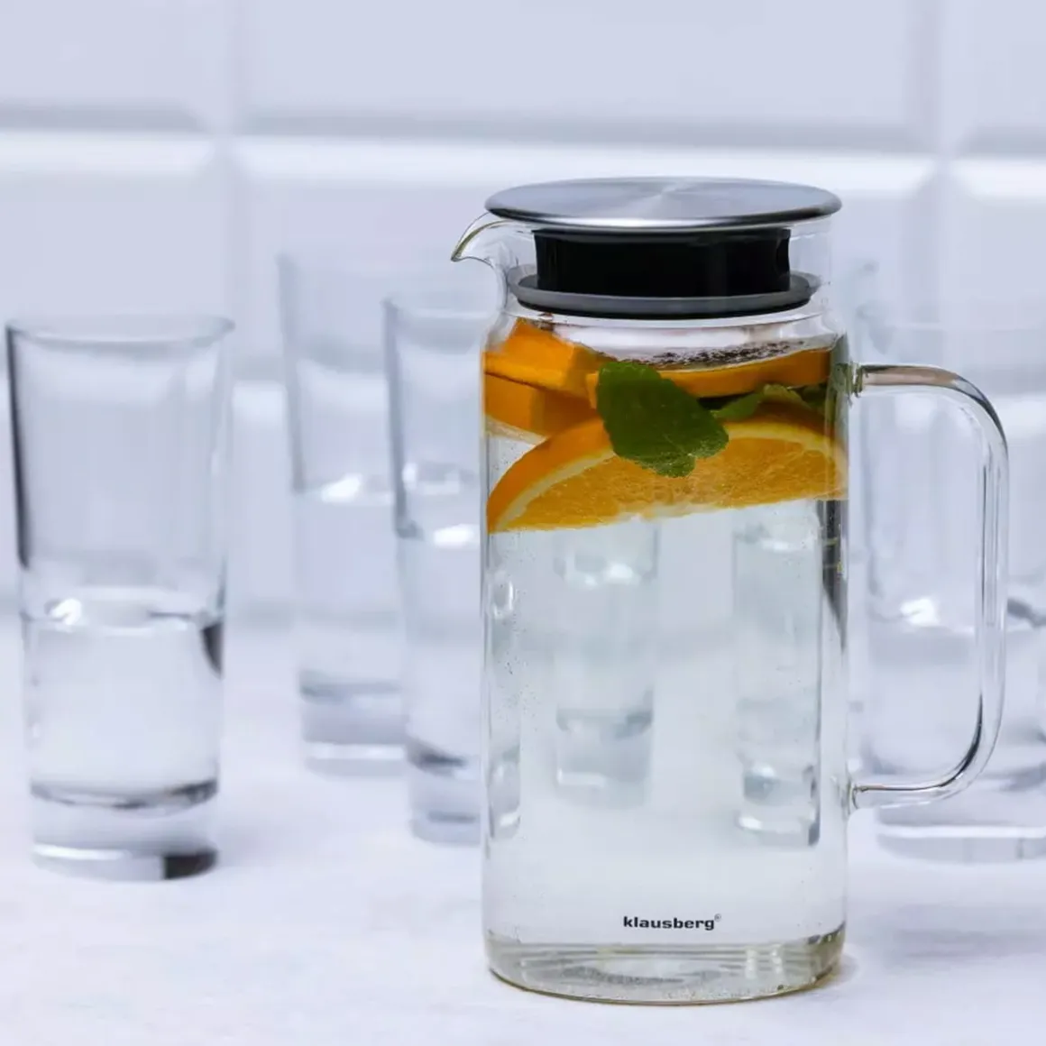 DZBANEK SZKLANY DO WODY NAPOJÓW 1,5L KLAUSBERG KB-7687