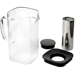 DZBANEK SZKLANY 1,5L Z ZAPARZACZEM DO HERBATY ZIÓŁ 259756