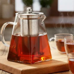 DZBANEK SZKLANY 920ml Z ZAPARZACZEM DO HERBATY ZIÓŁ 259413