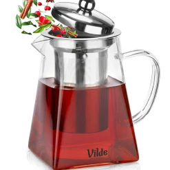 DZBANEK SZKLANY 730ml Z ZAPARZACZEM DO HERBATY ZIÓŁ 259412