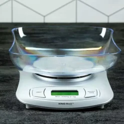 ELEKTRONICZNA WAGA KUCHENNA LCD do 5kg Z MISKĄ KH-6072
