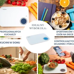 ELEKTRONICZNA WAGA KUCHENNA 5kg KLAUSBERG KB-7938 Bluetooth