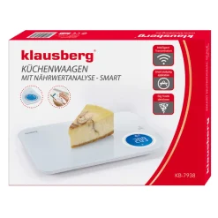 ELEKTRONICZNA WAGA KUCHENNA 5kg KLAUSBERG KB-7938 Bluetooth