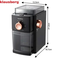 ELEKTRYCZNY MŁYNEK ŻARNOWY DO KAWY KLAUSBERG KB-9010