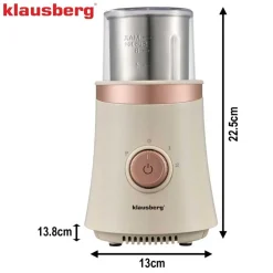 ELEKTRYCZNY MŁYNEK DO KAWY PRZYPRAW OWOCÓW KLAUSBERG KB-7993