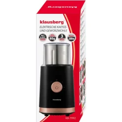 ELEKTRYCZNY MŁYNEK DO KAWY PRZYPRAW OWOCÓW KLAUSBERG KB-7992