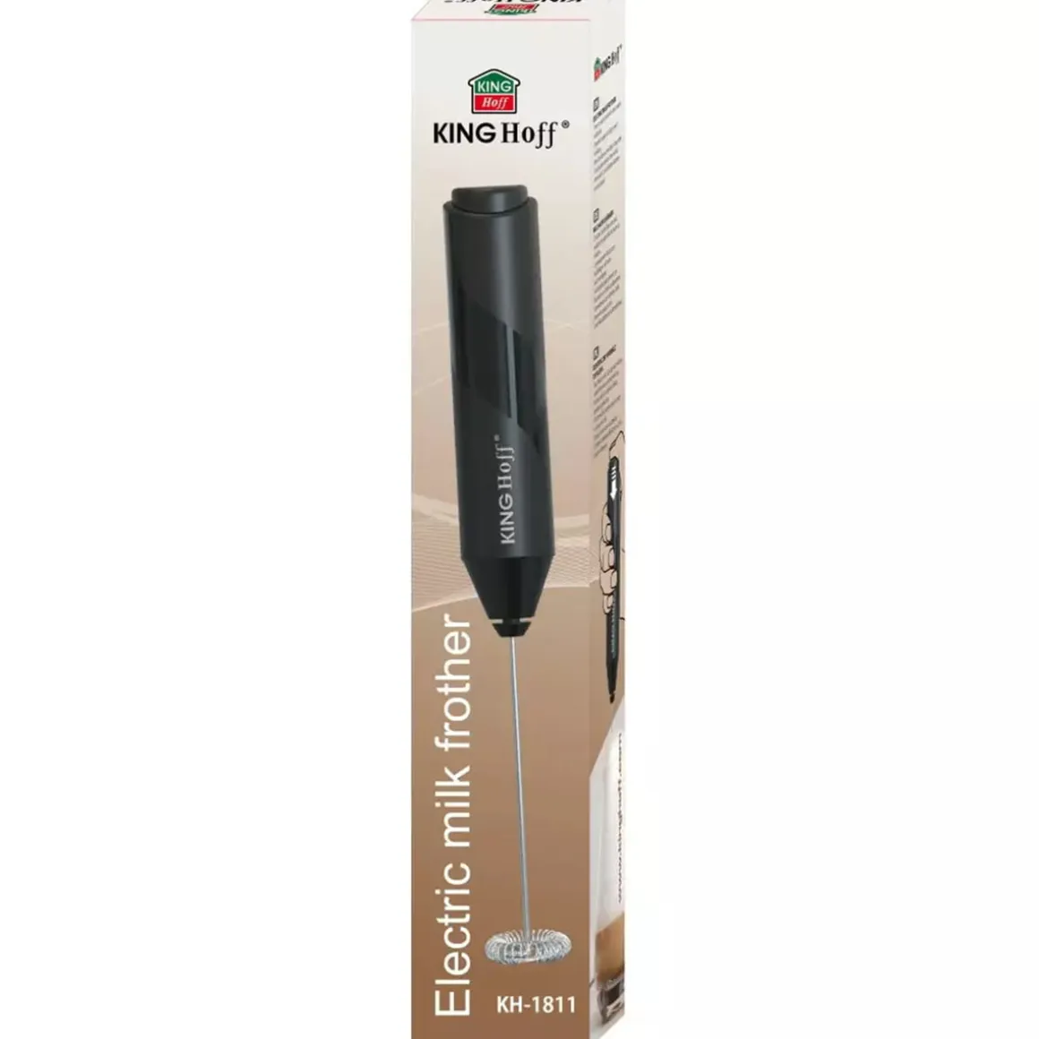 ELEKTRYCZNY SPIENIACZ DO MLEKA KINGHOFF KH-1811