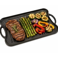 ŻELIWNA DWUSTRONNA PŁYTA GRILLOWA 42 x 26cm 2569