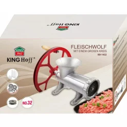 ŻELIWNA MASZYNKA #32 DO MIELENIA MIĘSA KINGHOFF KH-1432