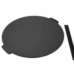 ŻELIWNA PŁYTA GRILLOWA NA NÓŻKACH Ø 45 cm DO OGNISKA PALENISKA 7772