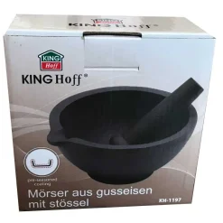 ŻELIWNY MOŹDZIERZ KUCHENNY KINGHOFF KH-1197