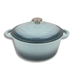 EMALIOWANY GARNEK ŻELIWNY 24cm 4L HAGE SEA SALT